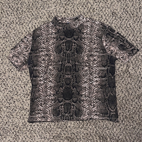 Zara snakeskin top - Picture 1 of 2
